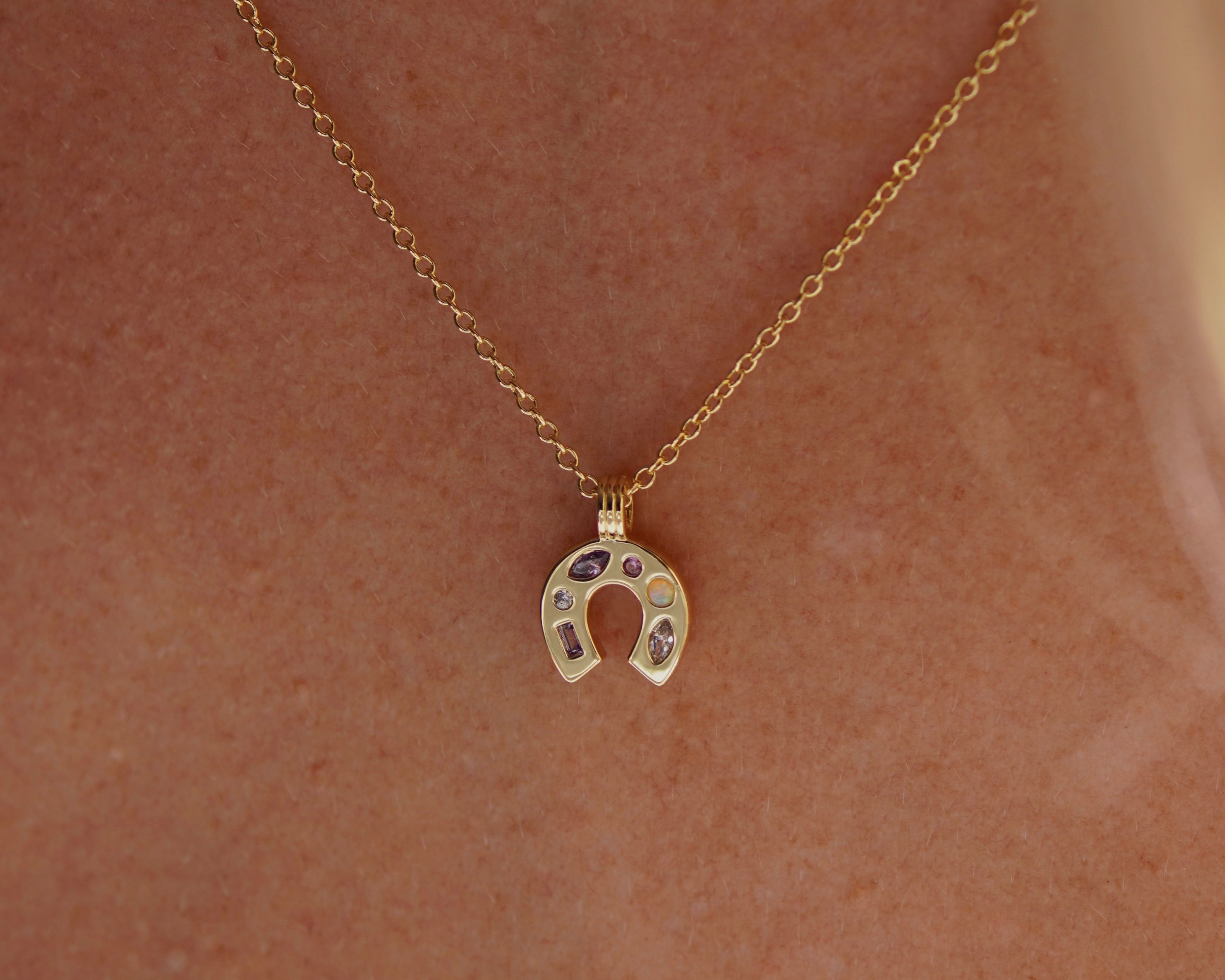 Mini Lucky Charm Necklace - Junk Jewels