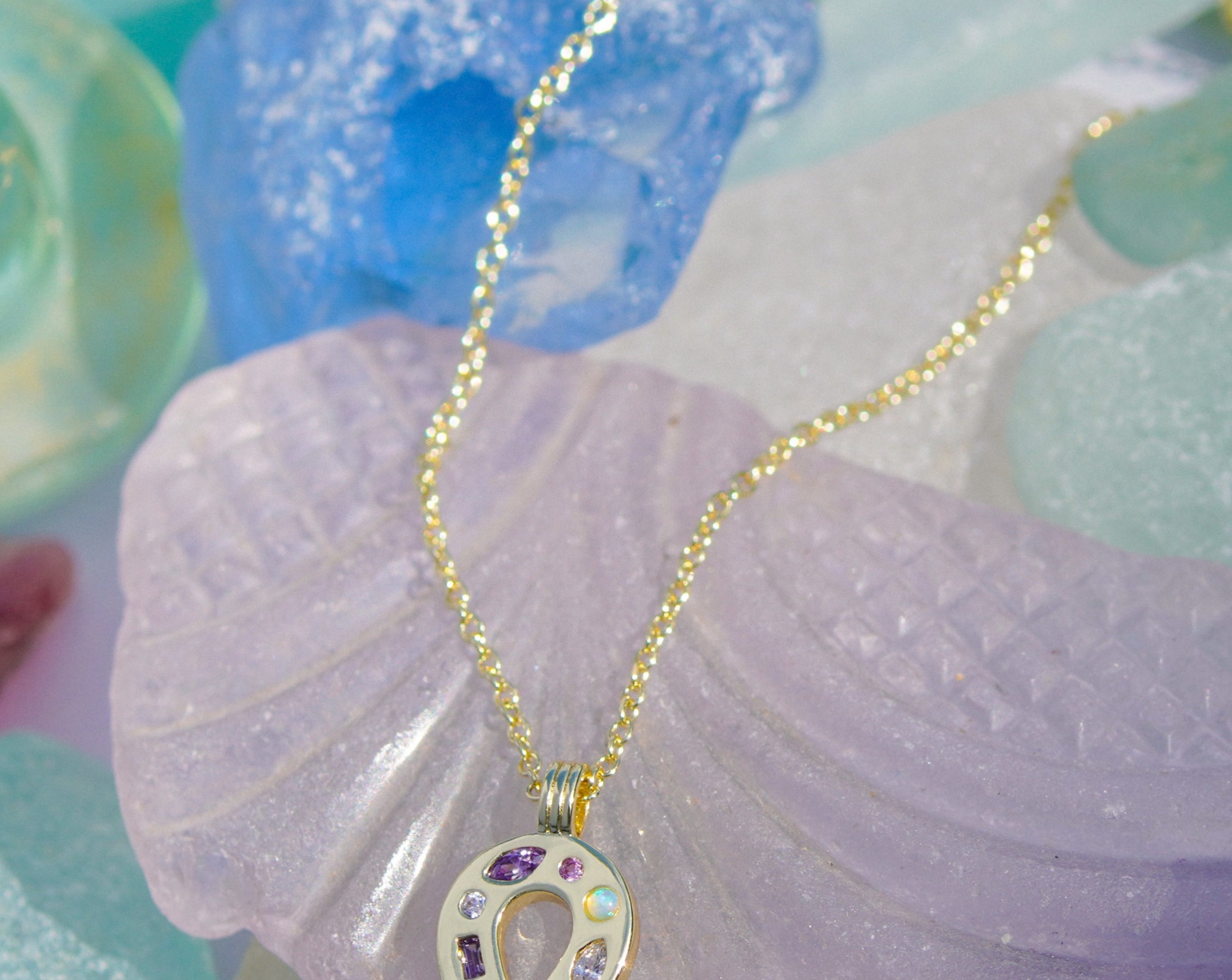 Mini Lucky Charm Necklace - Junk Jewels