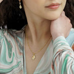 Minimalist Pebble Double Chain Necklace - Junk Jewels