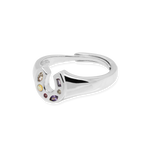 Mini Lucky Charm Adjustable Signet Ring - Junk Jewels