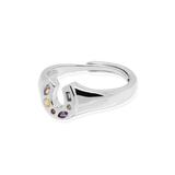 Mini Lucky Charm Adjustable Signet Ring - Junk Jewels