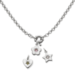Retro Multi-Charm Chunky Chain Necklace - Junk Jewels