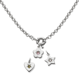 Retro Multi-Charm Chunky Chain Necklace - Junk Jewels