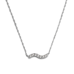 Glitter Wiggle Necklace - Junk Jewels