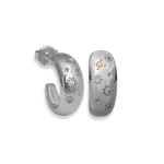 Glitter Chunky Hoop Earrings - Junk Jewels