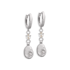 Minimalist Pebble Drop Earrings - Junk Jewels