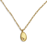 Minimalist Pebble Double Chain Necklace - Junk Jewels