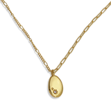 Minimalist Pebble Double Chain Necklace - Junk Jewels