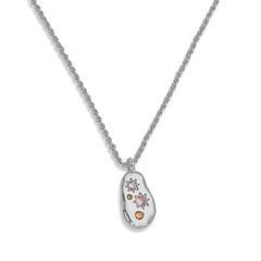 Pastel Stone Chunky Pebble Necklace - Junk Jewels