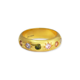 Pastel Stone Chunky Band Ring - Junk Jewels