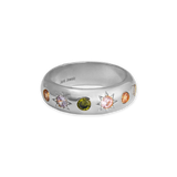 Pastel Stone Chunky Band Ring - Junk Jewels