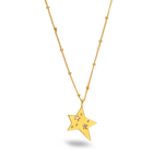 Star Charm Jewelled Necklace - Junk Jewels