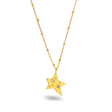Star Charm Jewelled Necklace - Junk Jewels