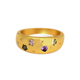 Jewelled Dreams Chunky Ring - Junk Jewels