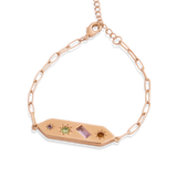 Kaleidoscope Disco Chain Bracelet - Junk Jewels