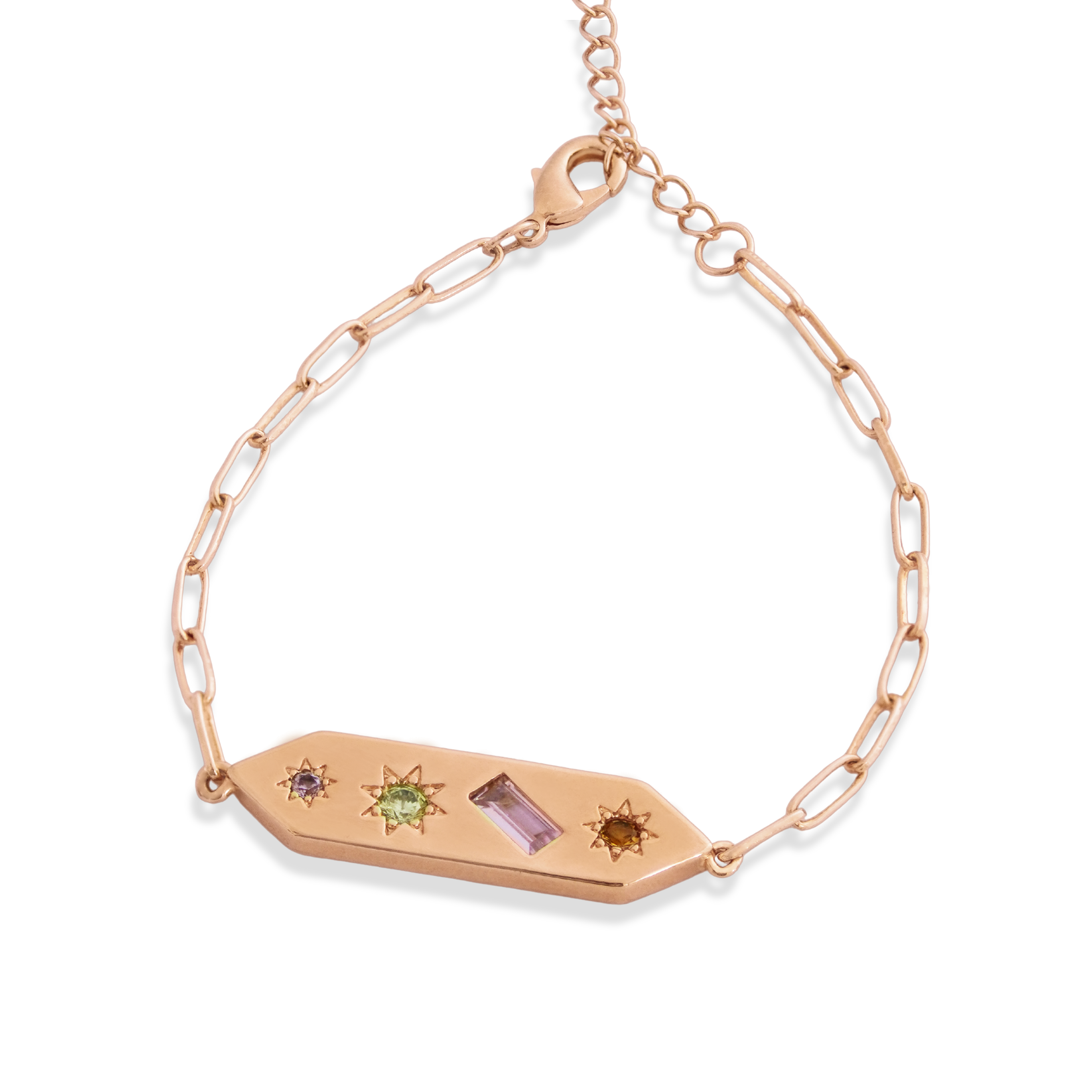 Kaleidoscope Disco Chain Bracelet - Junk Jewels