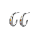 Kaleidoscope Disco Hoop Earrings - Junk Jewels