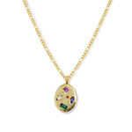 Kaleidoscope Gemstone Rainbow Necklace - Junk Jewels