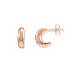 Minimalist Crescent Earrings - Junk Jewels