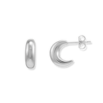 Minimalist Crescent Earrings - Junk Jewels