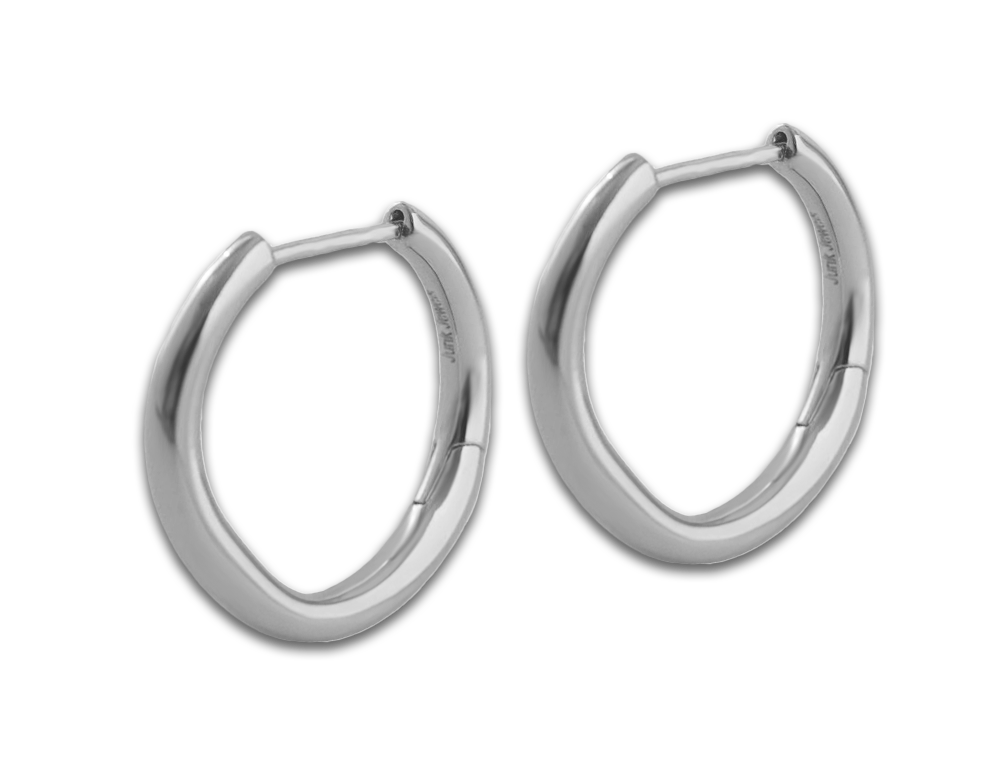 Wobbly Classic Large Hoop Earrings