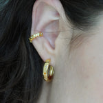 Disco Star Hoop Earrings - Junk Jewels
