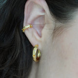 Disco Star Hoop Earrings - Junk Jewels
