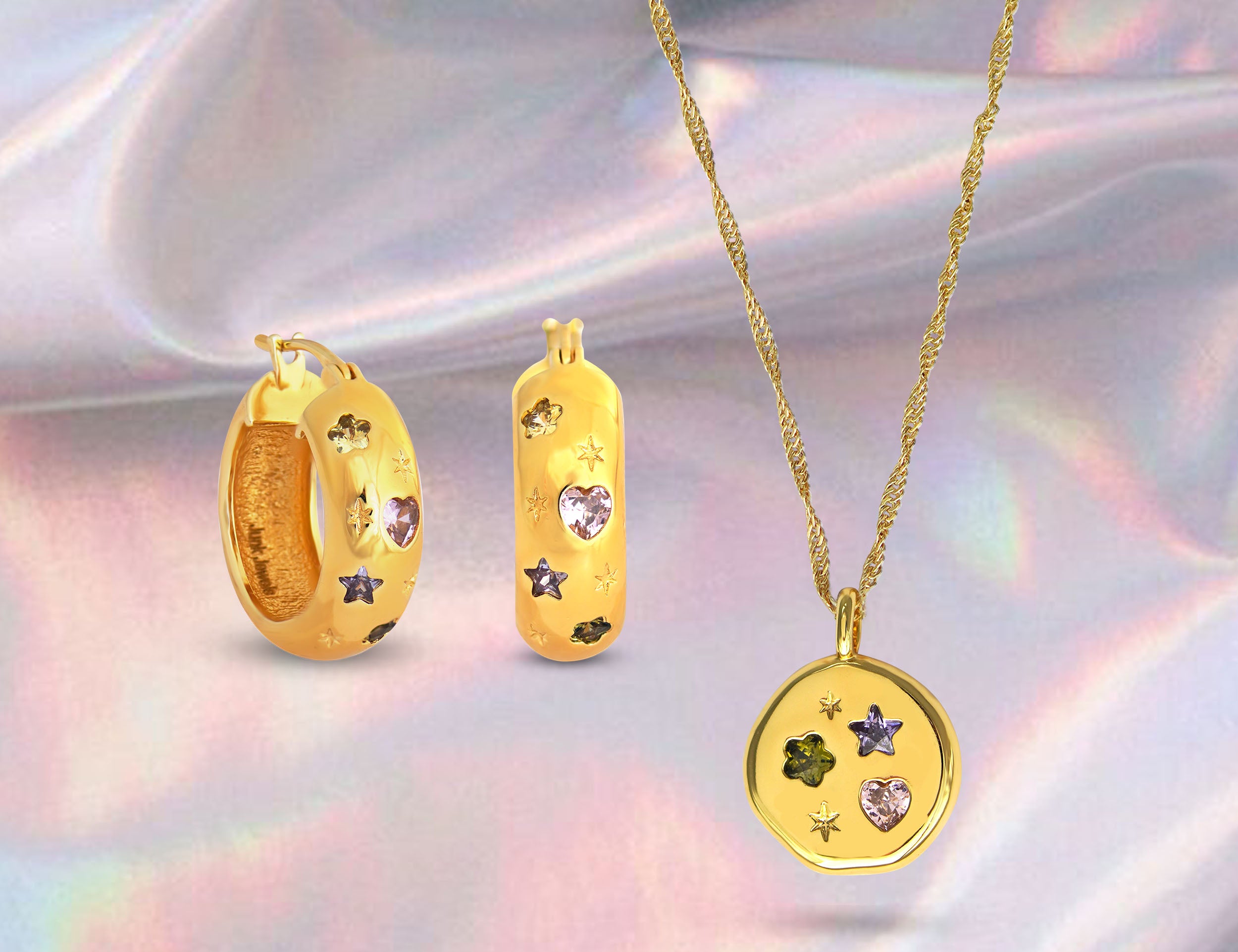 Jewelled Dreams Necklace and Earring Gift Set - Junk Jewels