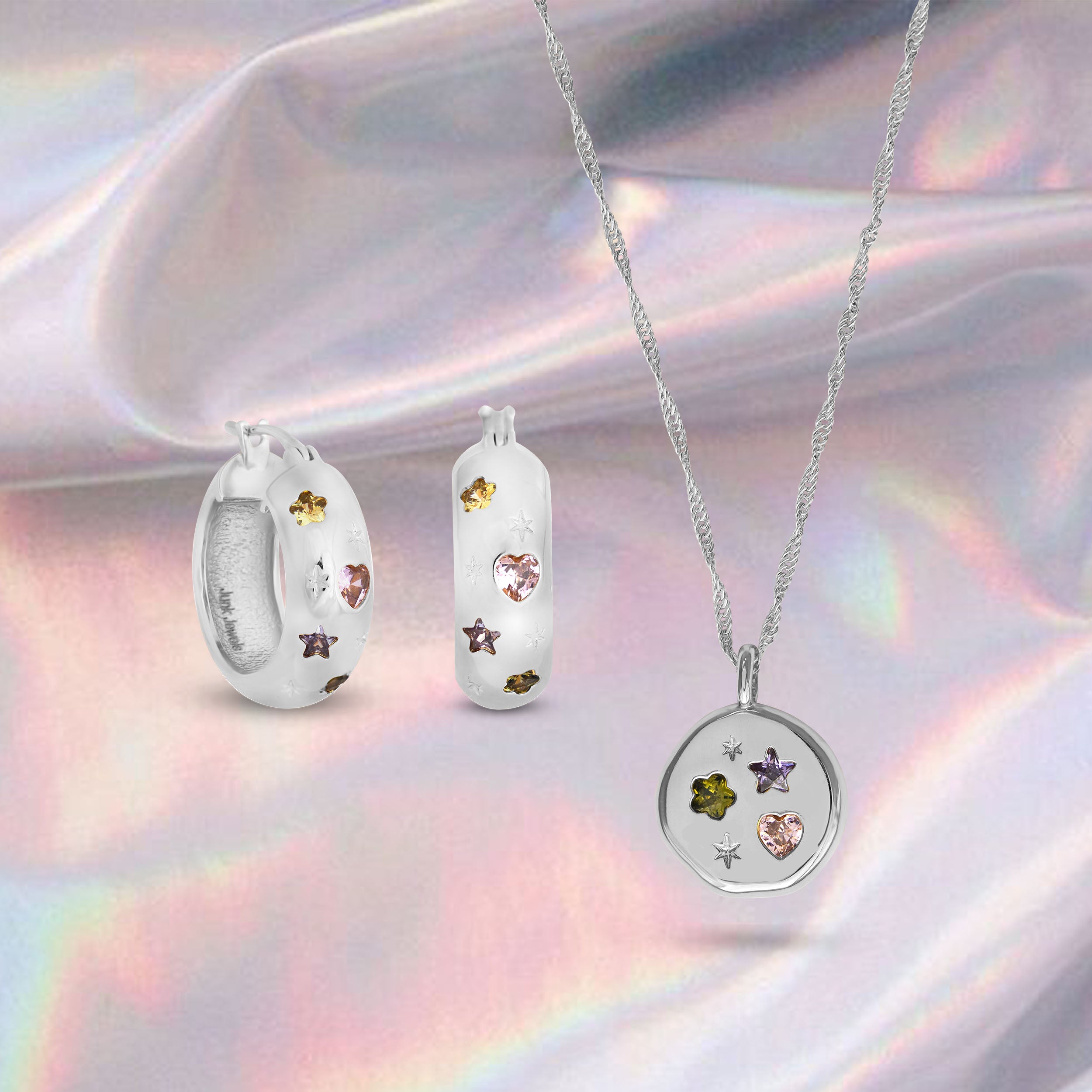 Jewelled Dreams Necklace and Earring Gift Set - Junk Jewels