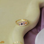Midnight Gemstone Signet Ring - Junk Jewels