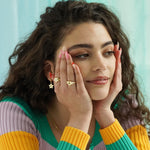 Peridot Heart Signet Ring - Junk Jewels