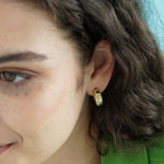 Glitter Chunky Hoop Earrings - Junk Jewels