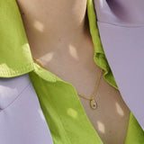Gemstone Mini Pebble Necklace - Junk Jewels