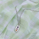 Midnight Gemstone Charm Necklace - Junk Jewels