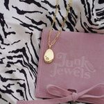 Minimalist Pebble Double Chain Necklace - Junk Jewels