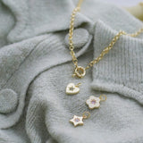 Retro Multi-Charm Chunky Chain Necklace - Junk Jewels