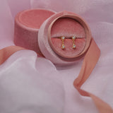 Bridesmaid Proposal | Droplet Jewelled Sterling Silver Earrings - Junk Jewels