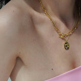 T-Bar Figaro Chain Necklace - Junk Jewels