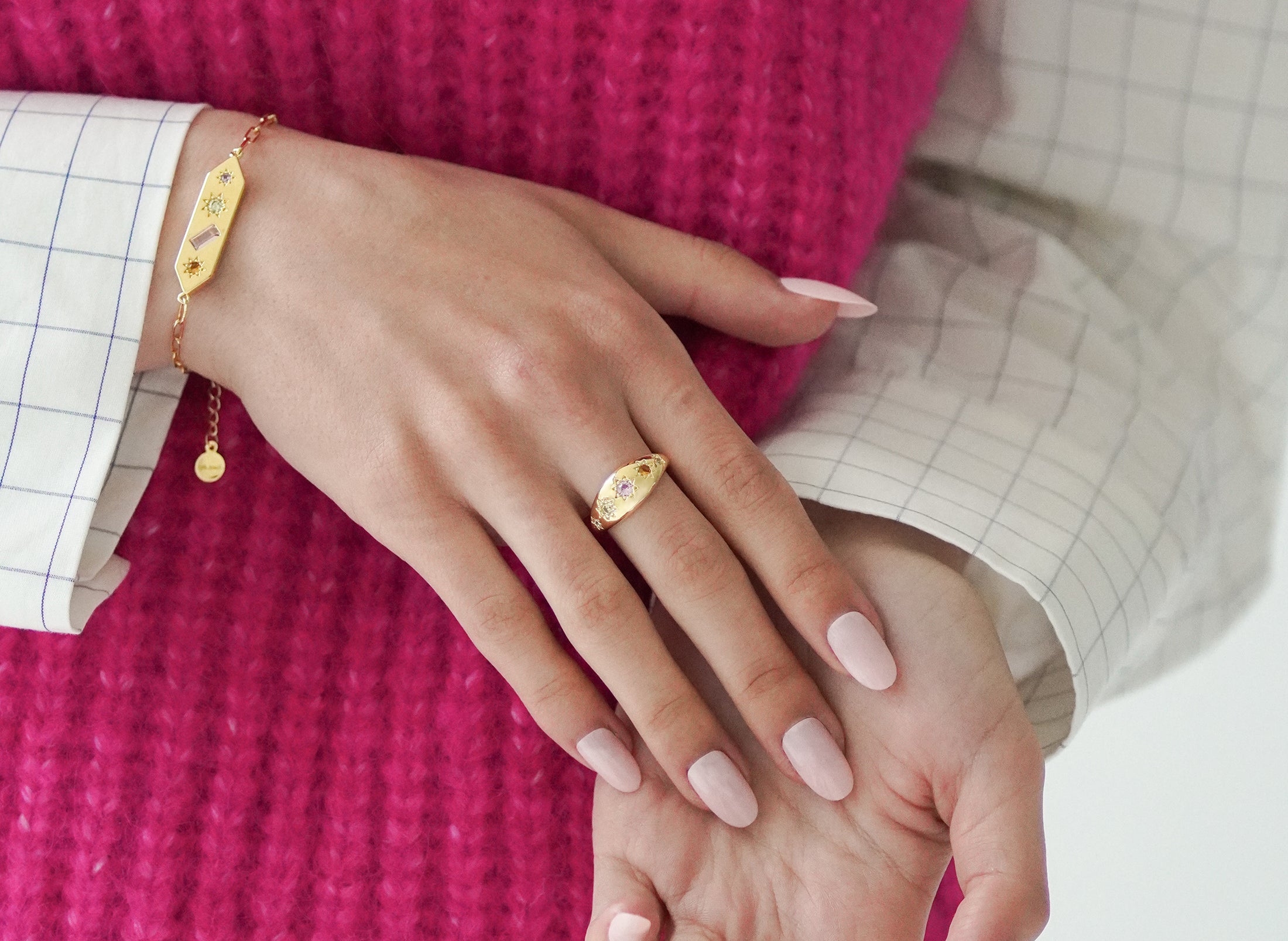 Kaleidoscope Disco Ring - Junk Jewels