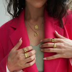 Kaleidoscope Lucky Charm Horsehoe Necklace - Junk Jewels