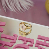 Flower Power Signet Ring - Junk Jewels