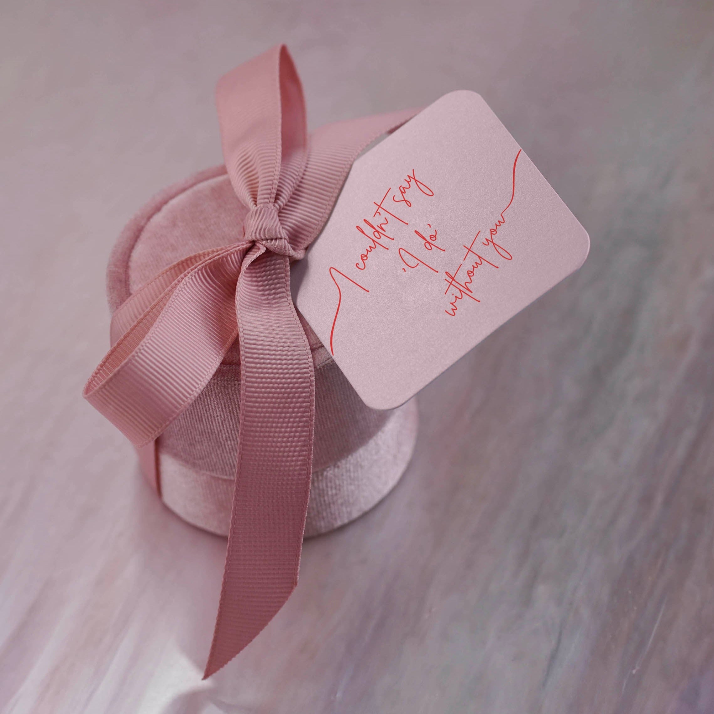'Will you be my Bridesmaid' | Jewelled Necklace Gift Box with Pink Gift Tag - Junk Jewels