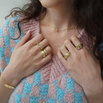 Kaleidoscope Disco Ring - Junk Jewels
