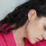 Starry Huggie Hoop Earrings - Junk Jewels