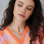 T-Bar Figaro Chain Necklace - Junk Jewels