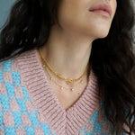 T-Bar Figaro Chain Necklace - Junk Jewels