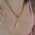 T-Bar Figaro Chain Necklace - Junk Jewels