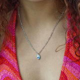 Gemstone Mini Pebble Necklace - Junk Jewels