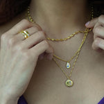 Gemstone Mini Pebble Necklace - Junk Jewels