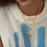 Star Charm Jewelled Necklace - Junk Jewels